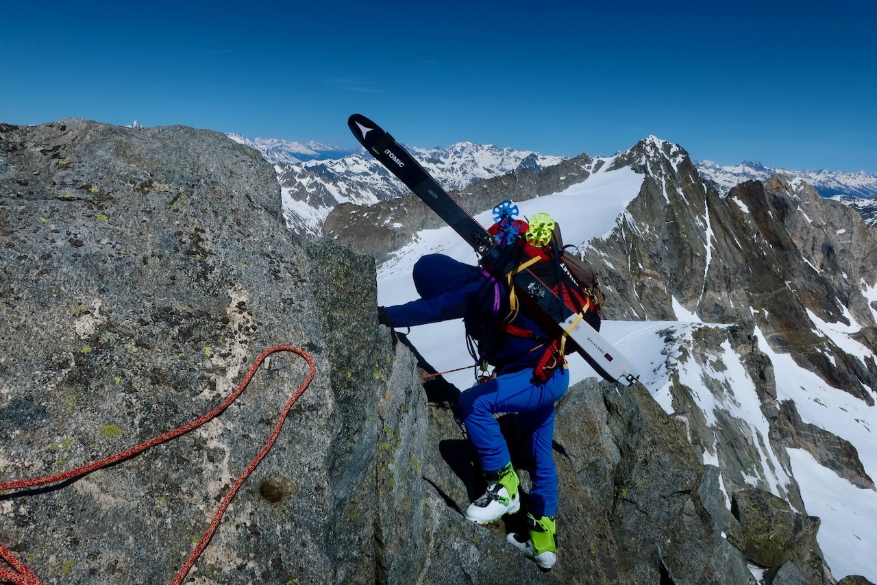 Parcours d'arête