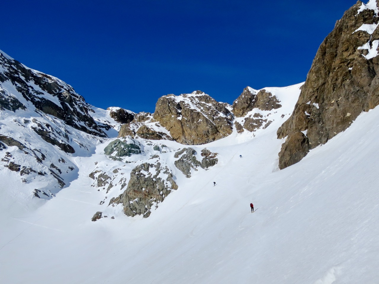 J2 - Le couloir de descente à Droite