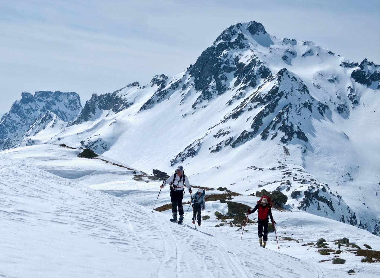 J3 - Arrivée de A, T & N  au col des Contrebandiers