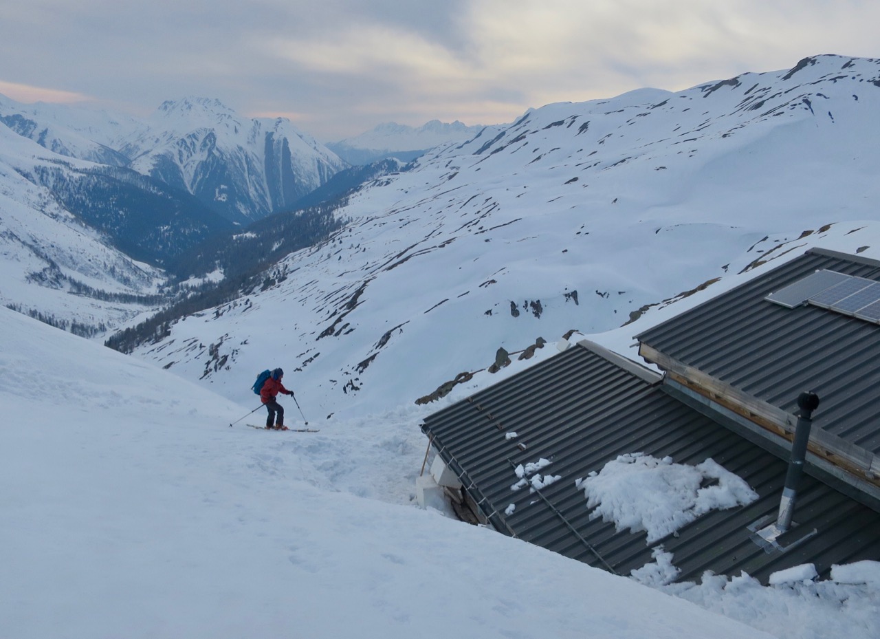 J3 - Arrivée le soir à Mittleberg Hütte
