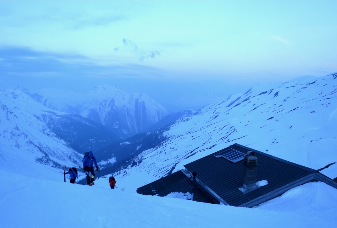 J4 - Départ de Mittleberg au petit matin