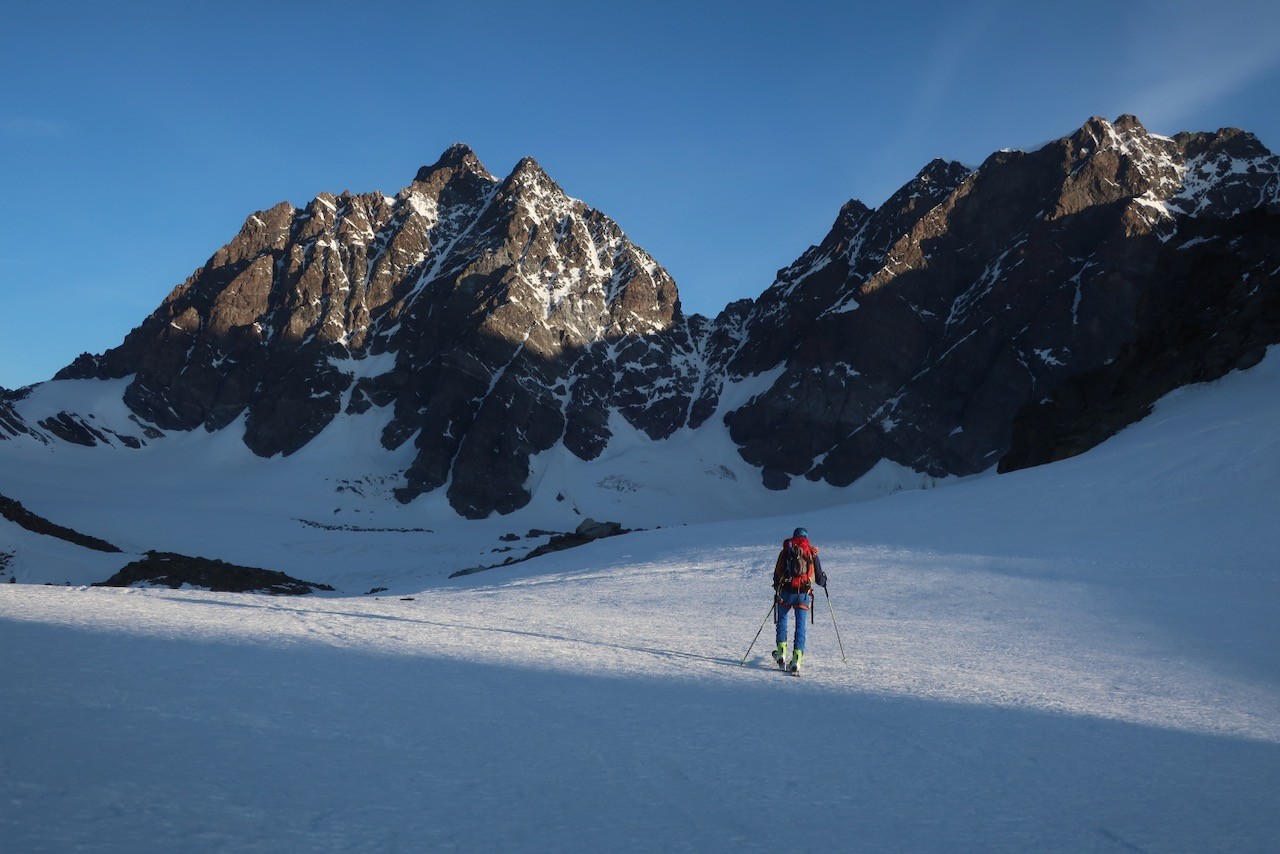 J5 Sur la glacier au pied de la Bernina