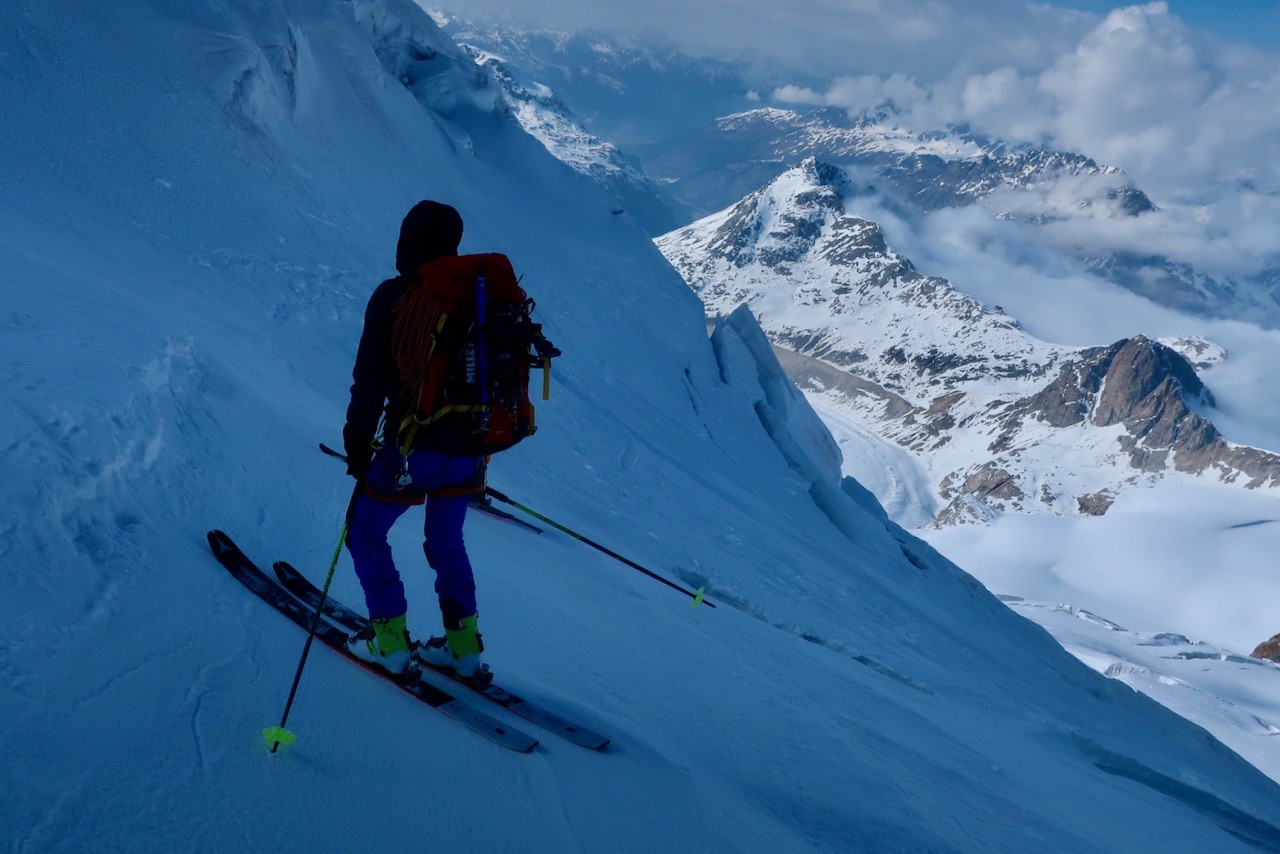 J5 Dans  la descente après le Palu. Assez impressionnant !