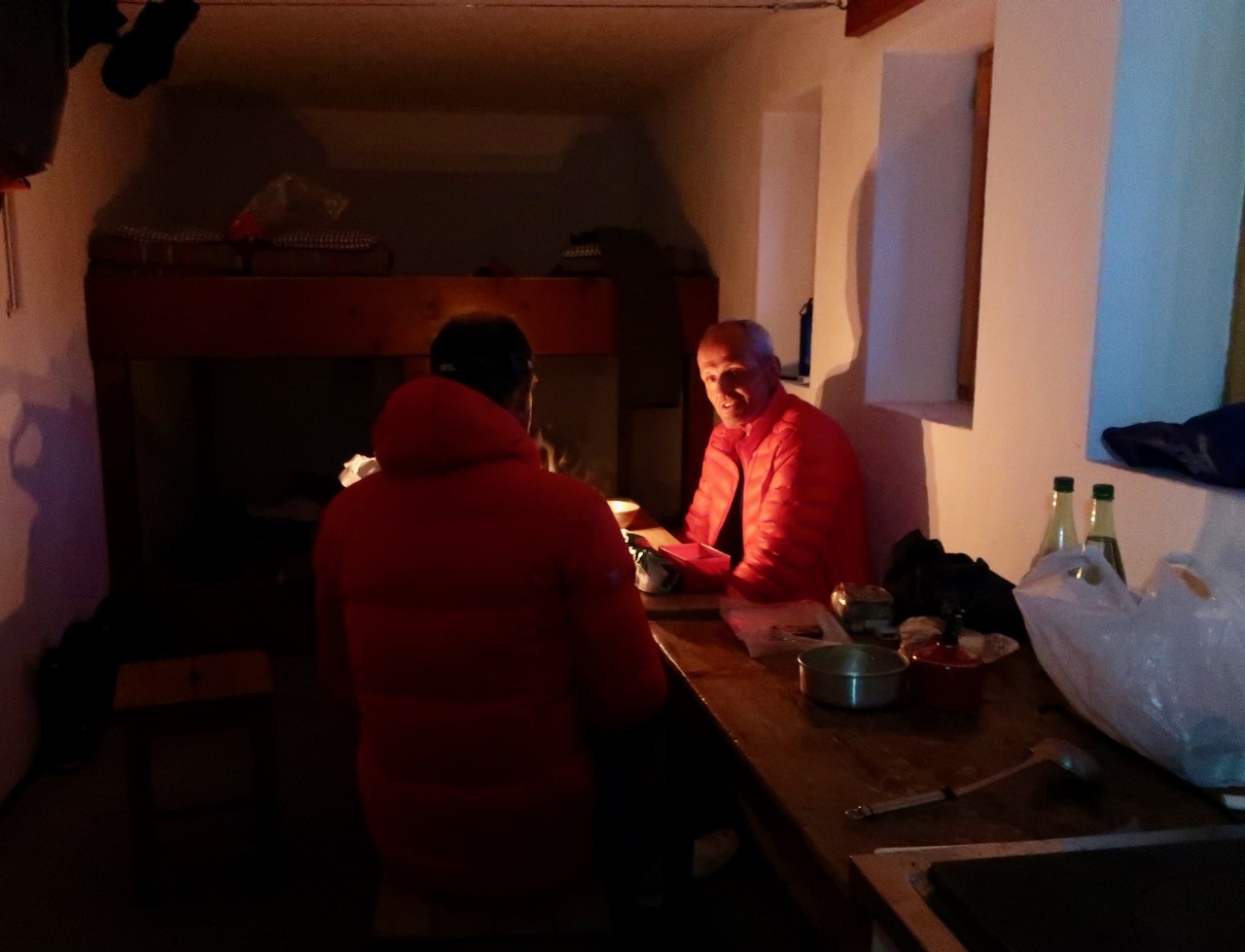 J6 Dernière nuit de la GTA8 dans le petit refuge Tschamut