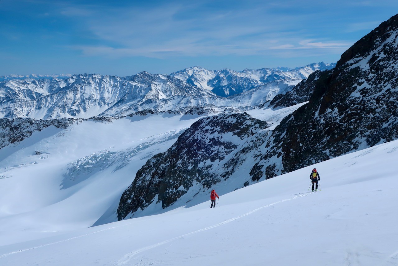 J5 Sur l'Hintereisferner en descendant du Weisskugel