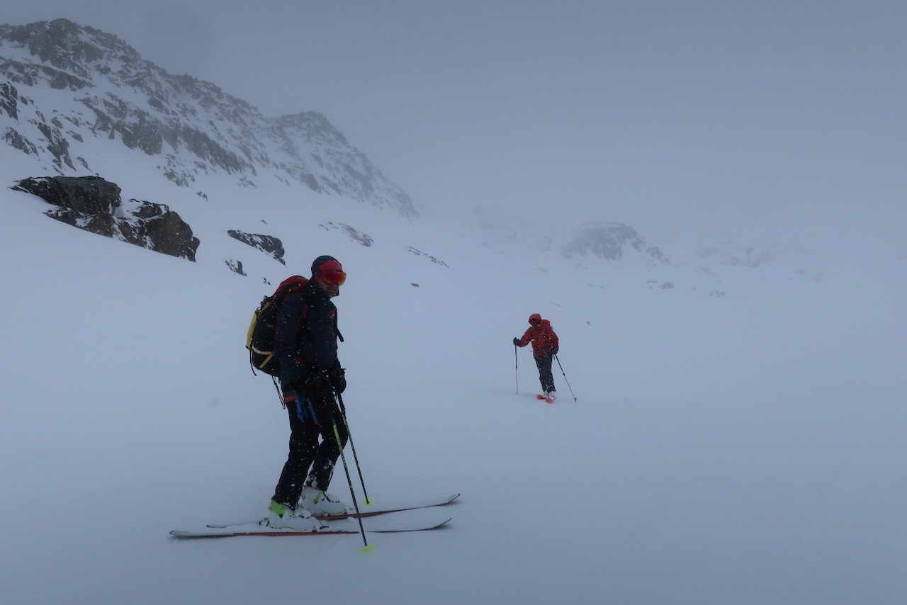 J6 L'orientation est compliquée. Il faut remonter vers Similaun Hütte