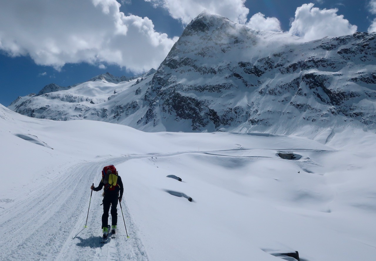 J7 Remontée vers Langtalereck hütte depuis Obergurgl