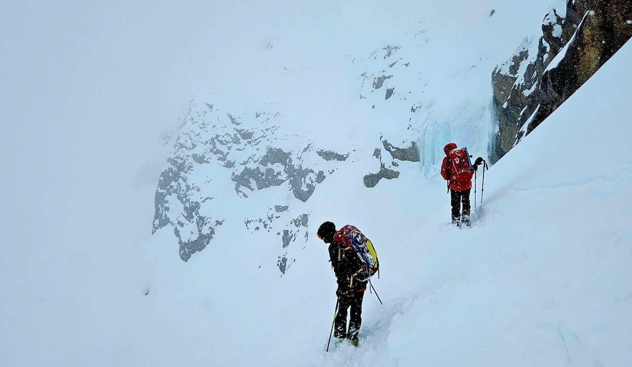 Seracs piegeux  sur le Ochsentaler Gletscher