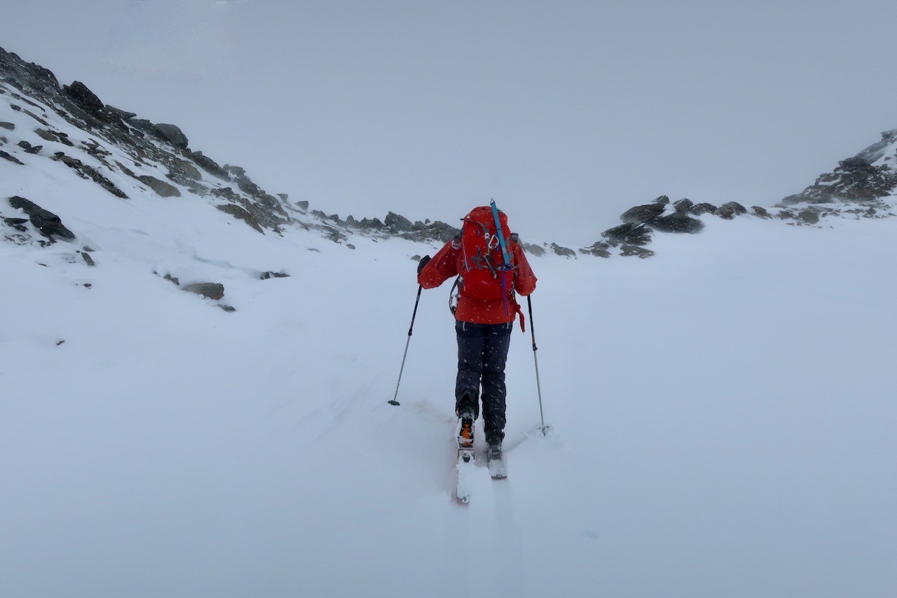 J6 Arrivée de Thierry au Hochlabjoch (lieu où les restes d'Ötzi furent retrouvés)