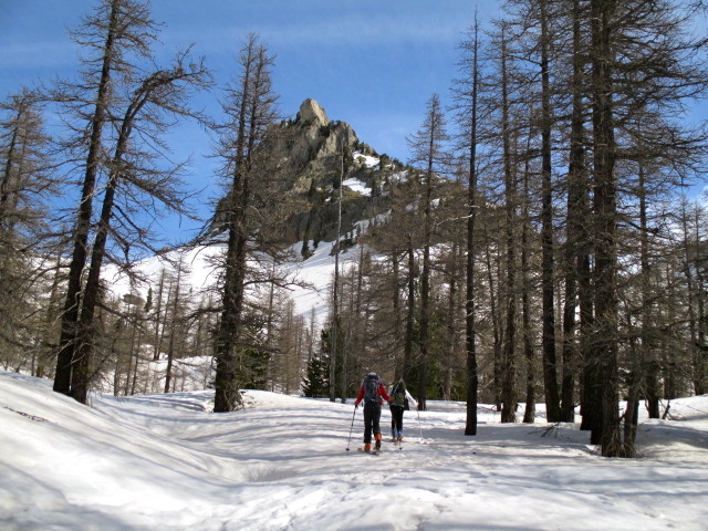 Au dessus du col de Salèze