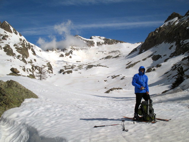 Arrivée au lac Nègre