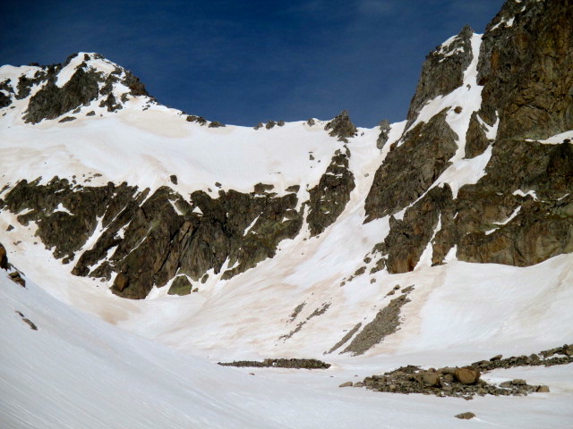 Couloir vers la brèche Margiole