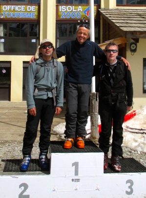 Le trio à Isola