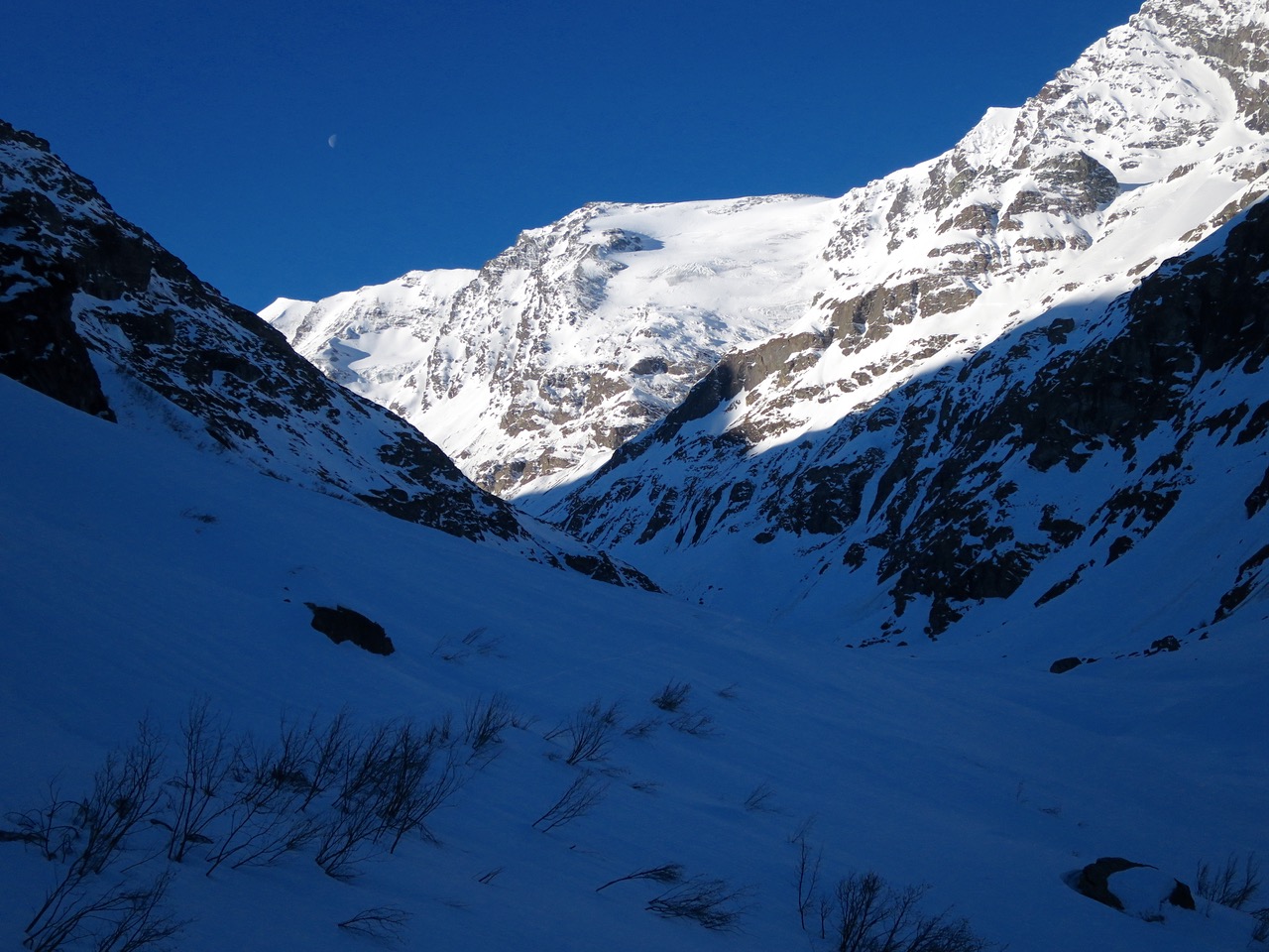 Vallon vers le lago di Beauregard