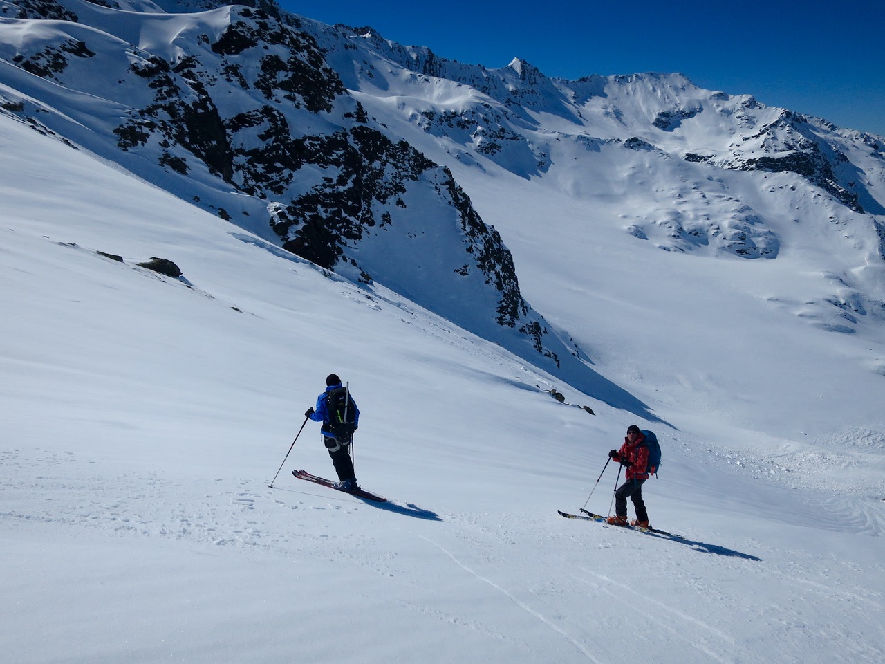 Belle descente vers Archeboc