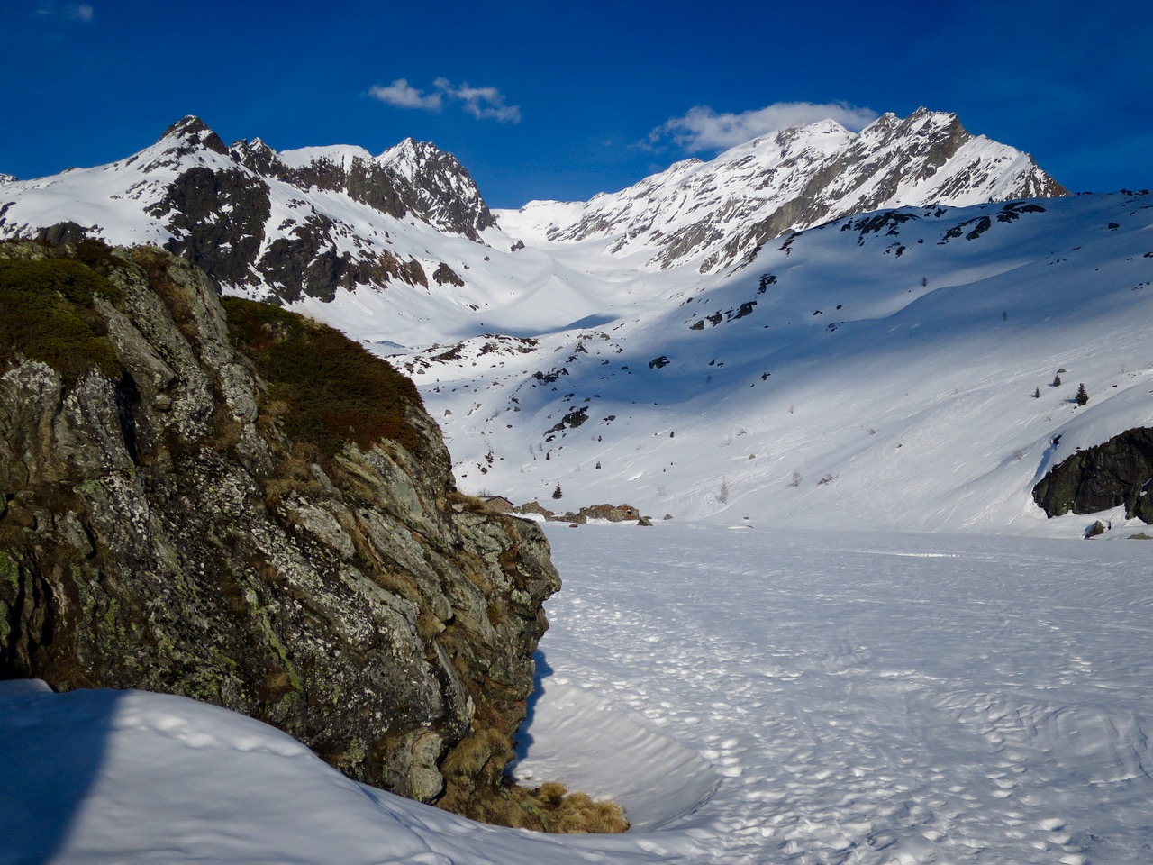 La tête du Ruitor et le vallon de l'Invernet