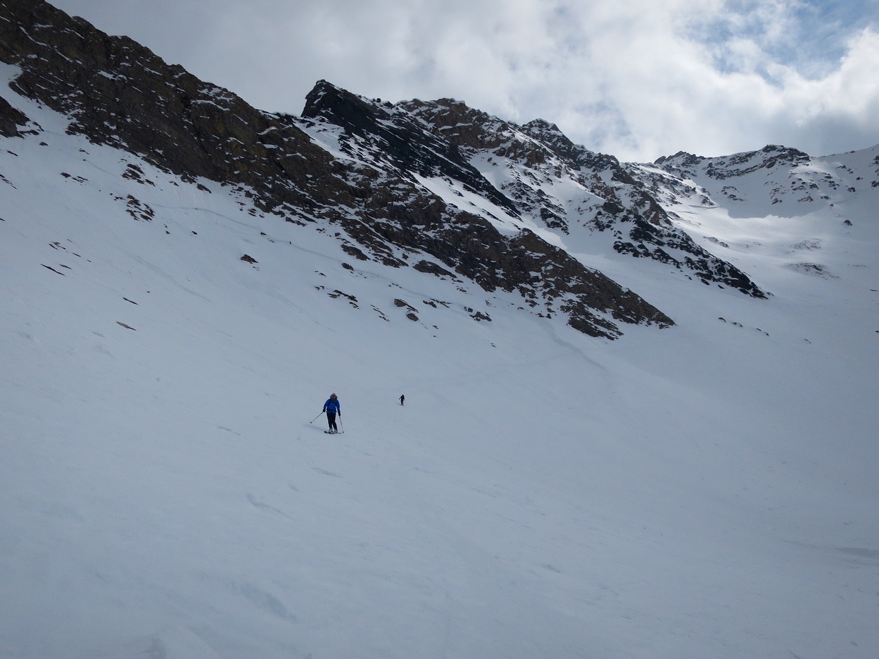 Descente coté Val Veni