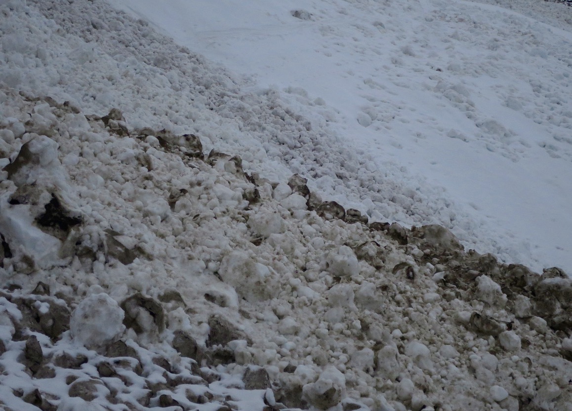 J3 - Monstrueuses coulées de neige ...