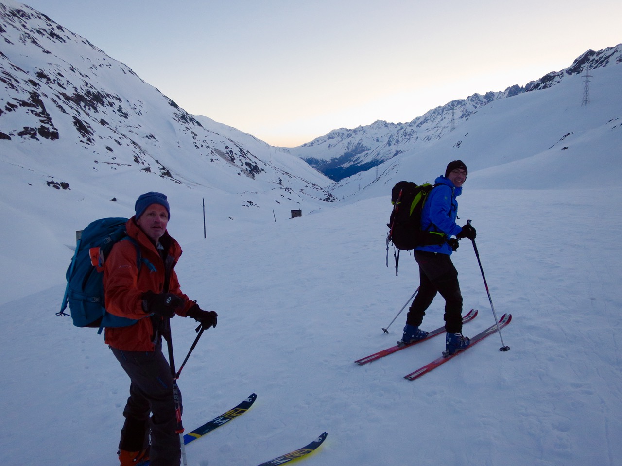 J4 - Descente rapide vers Bourg St Bernard 600m plus bas