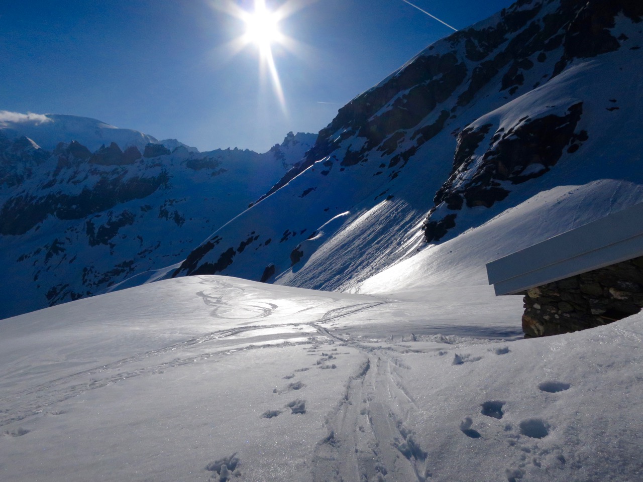 J5 - Arrivée au refuge Chiarella ... enfin !