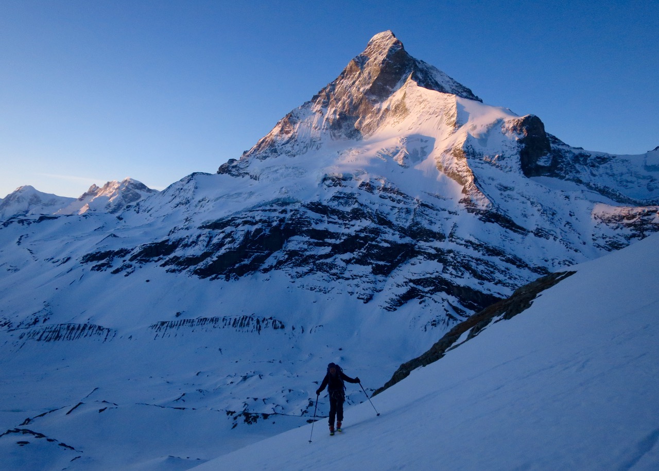 J8 - Levé de soleil sur le Matterhorn, quel cadre !