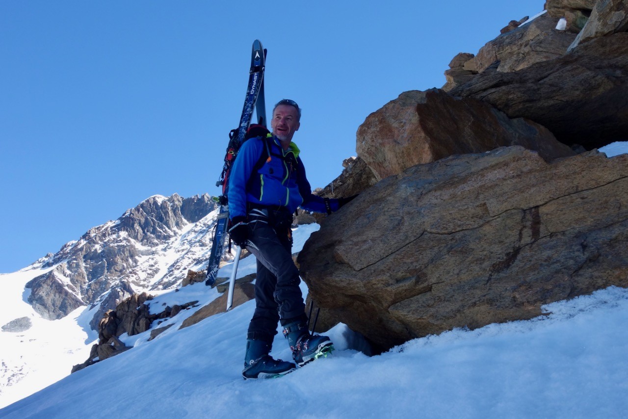 J3 Jean-Luc à l'entrée du couloir