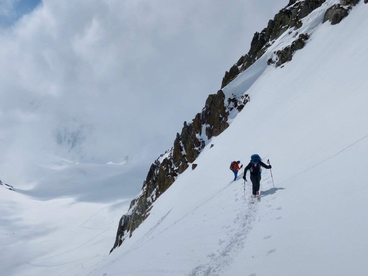 J4 passage raide sous la brèche