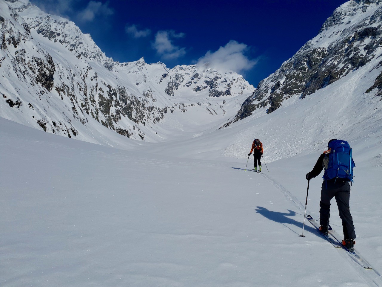 J5 C'est parti pour 1100m de D+ jusqu'au sommet