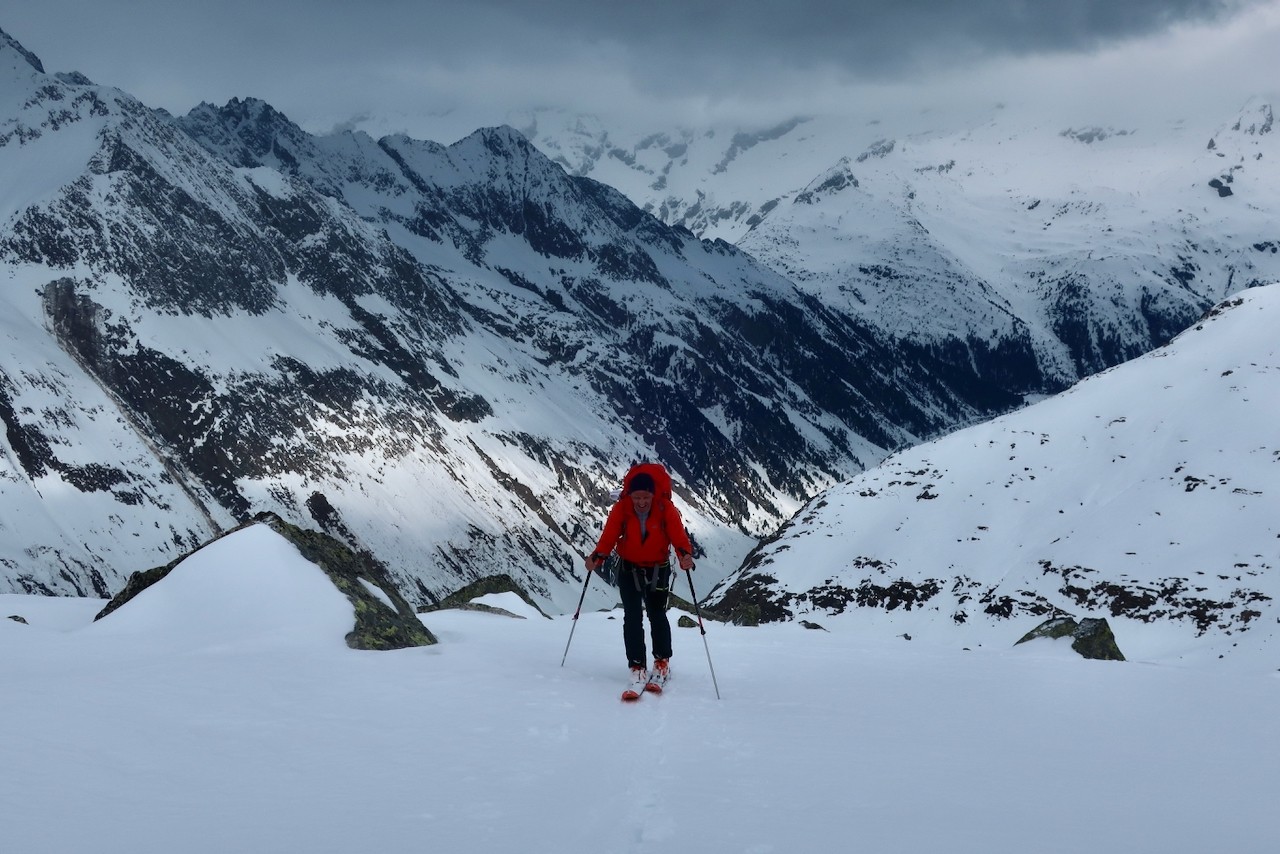 J5 Thierry met pied sur le glacier du Furtschlagkees