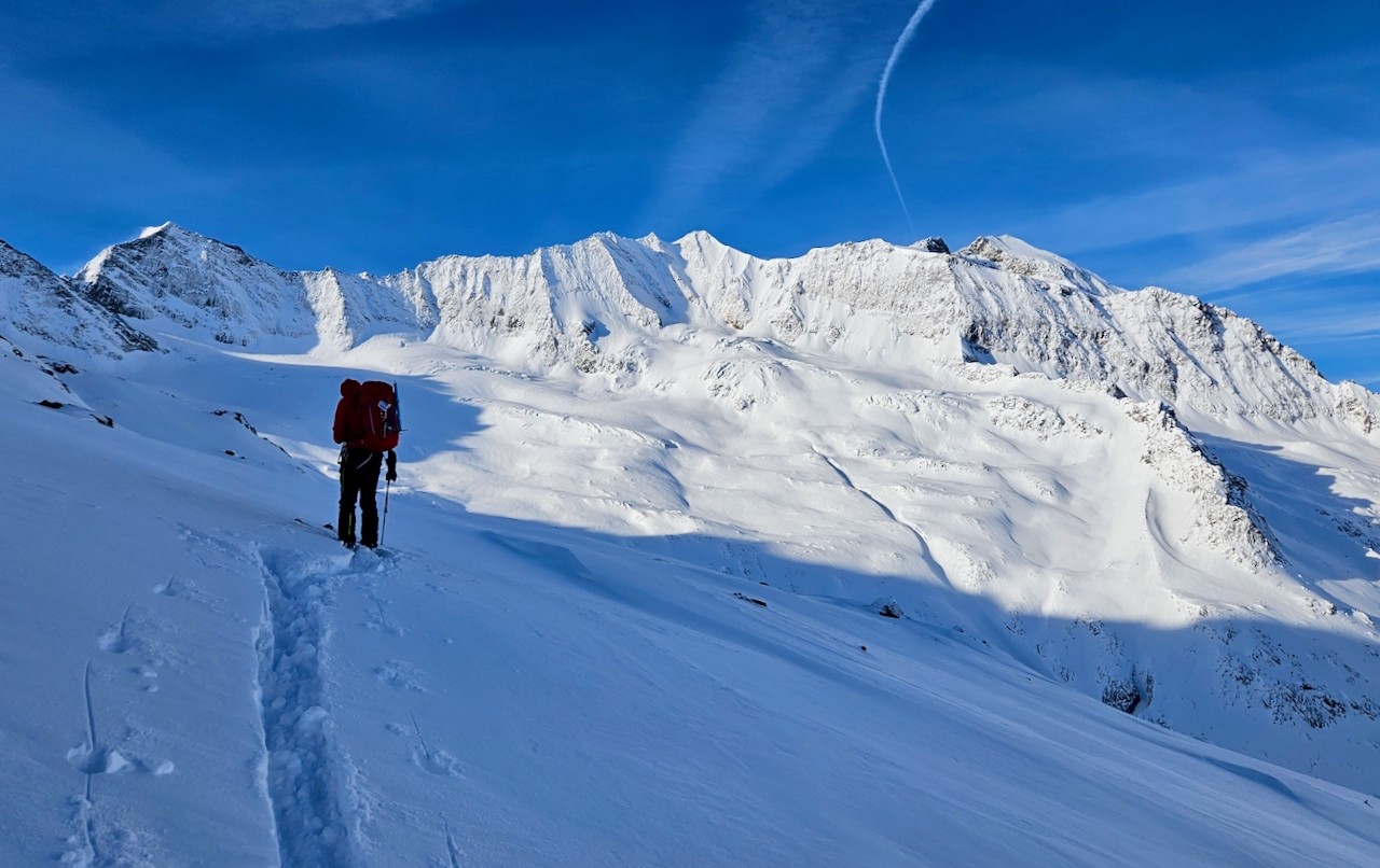 J6 Thierry fait la trace sur le Schlegeidkees