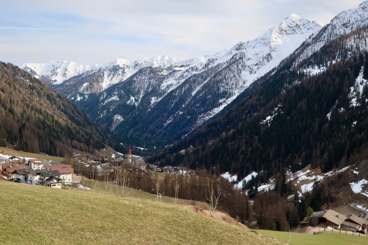 J6 Arrivée à Lappach dans la vallée préservée de Muhlwaldertal. On est repassé en Italie.