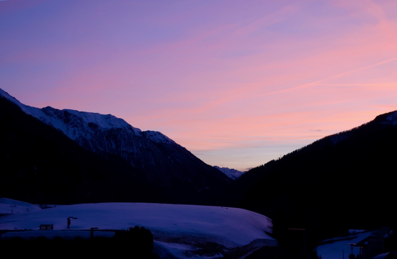 J6 Coucher de soleil dans l'Ahrntal