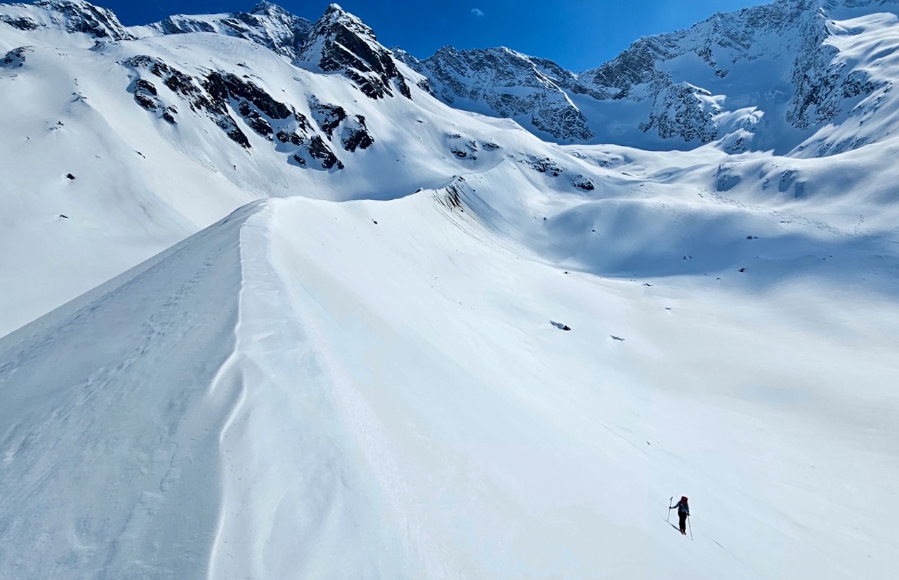 J7  Sur la moraine du glacier de Prettau