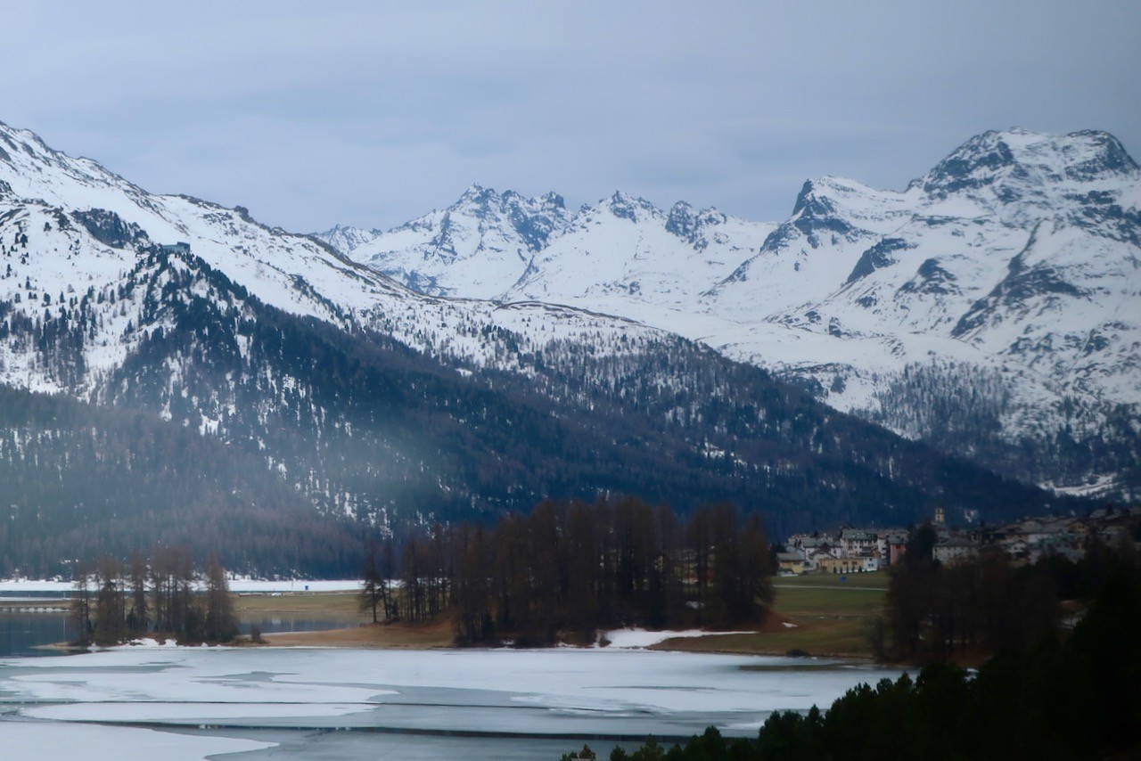 J7 Le village de Sils Maria en Haute Engadine .... ou Nietsche a fini sa vie