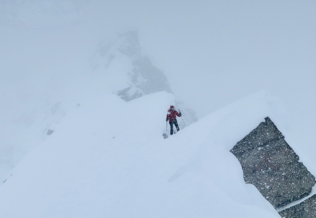 J8 Arrivée au Kimmler Torl. Il faut longer la crête.