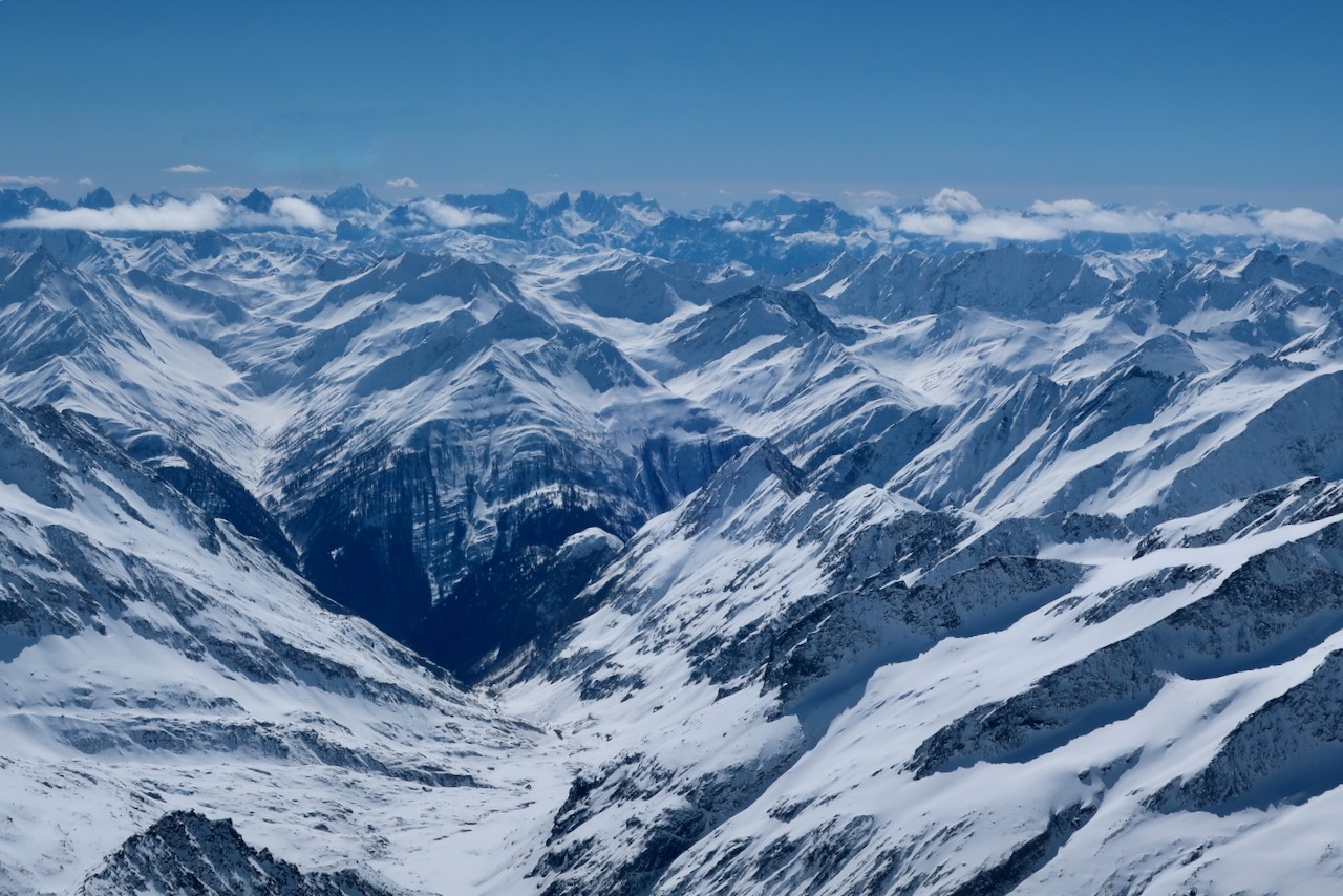 J9 Vue vers le sud et les Dolomites