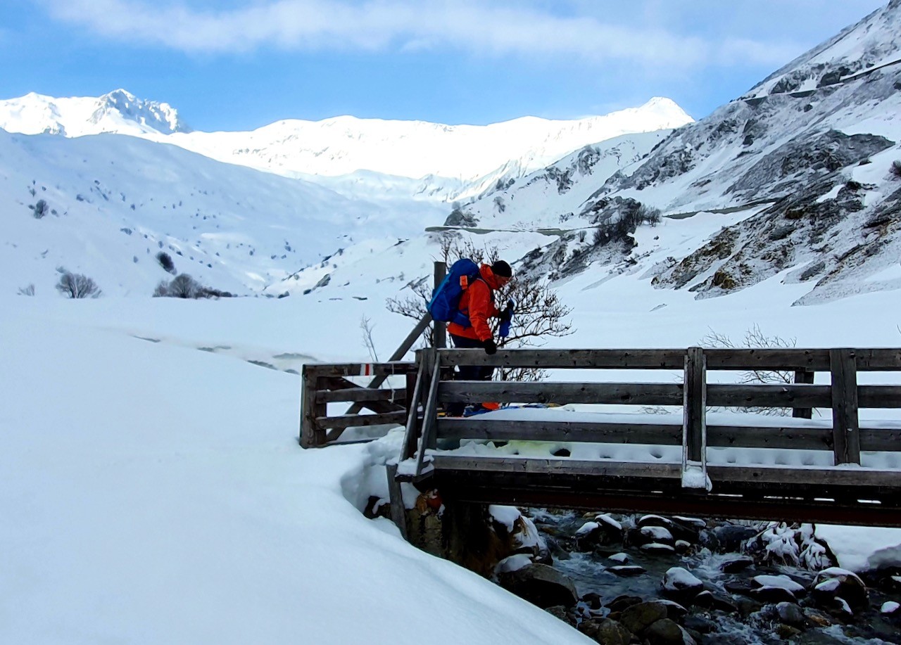 J4 On arrive à Tschamut, puis Sedrun dans la vallée de Disentis 