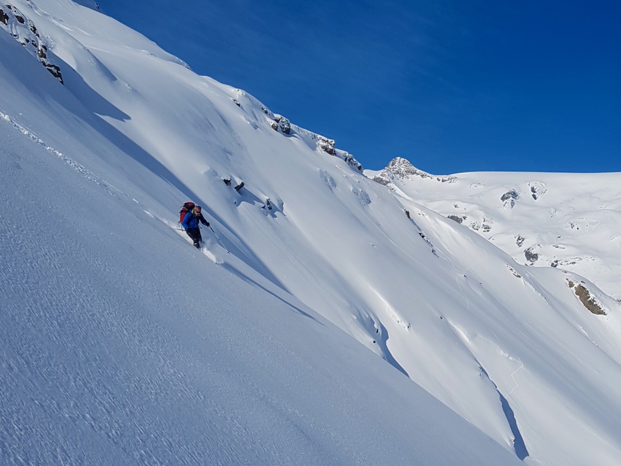 J6 JL dans la partie médiane du glacier