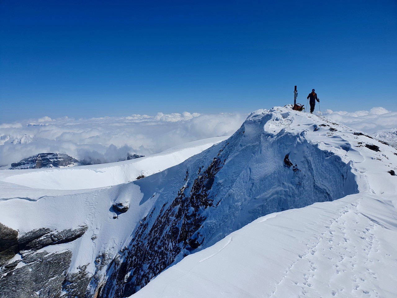 J6 Nicolas au sommet du Piz Russein Tödi